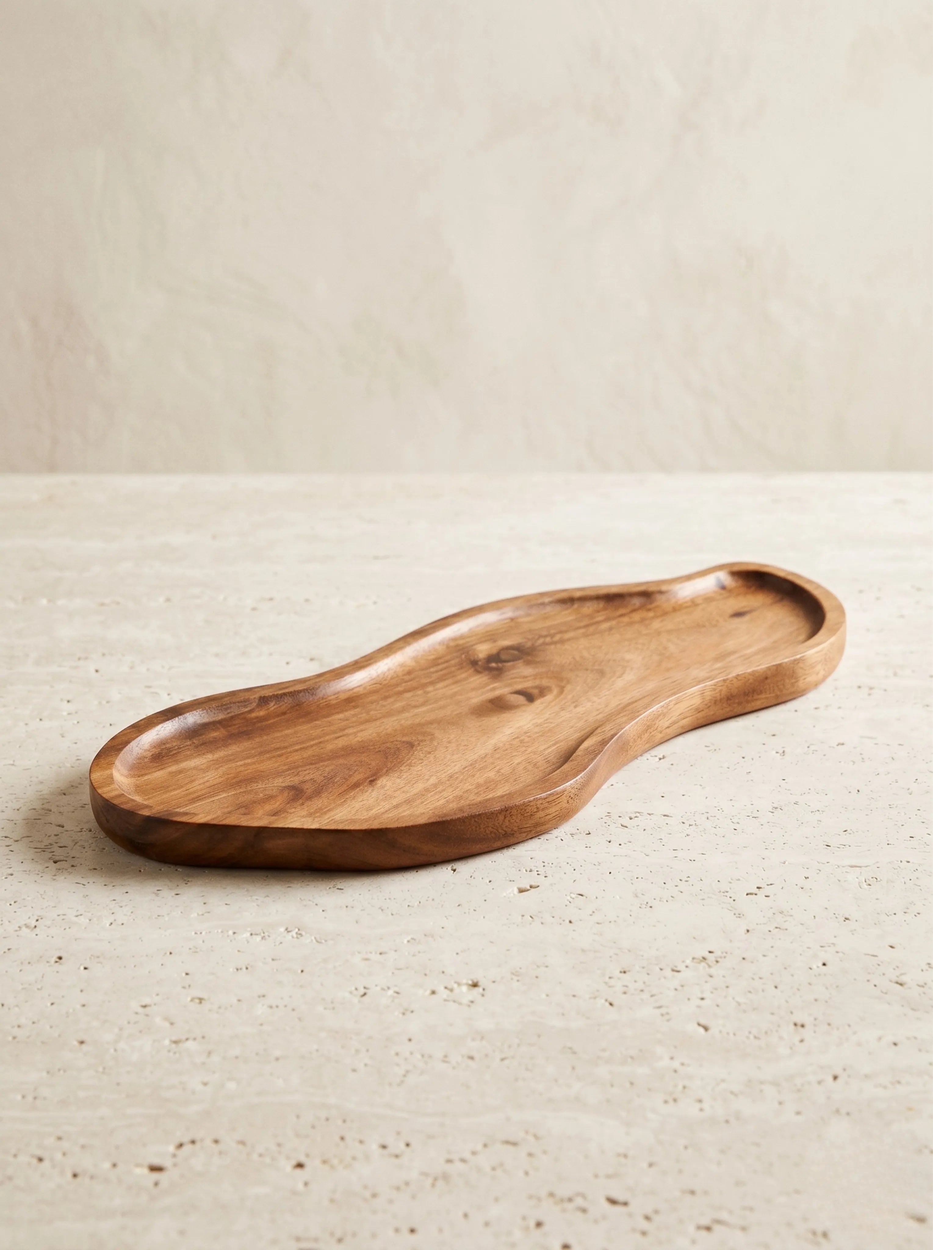 Plateau acacia scandinave - 4 formes disponibles