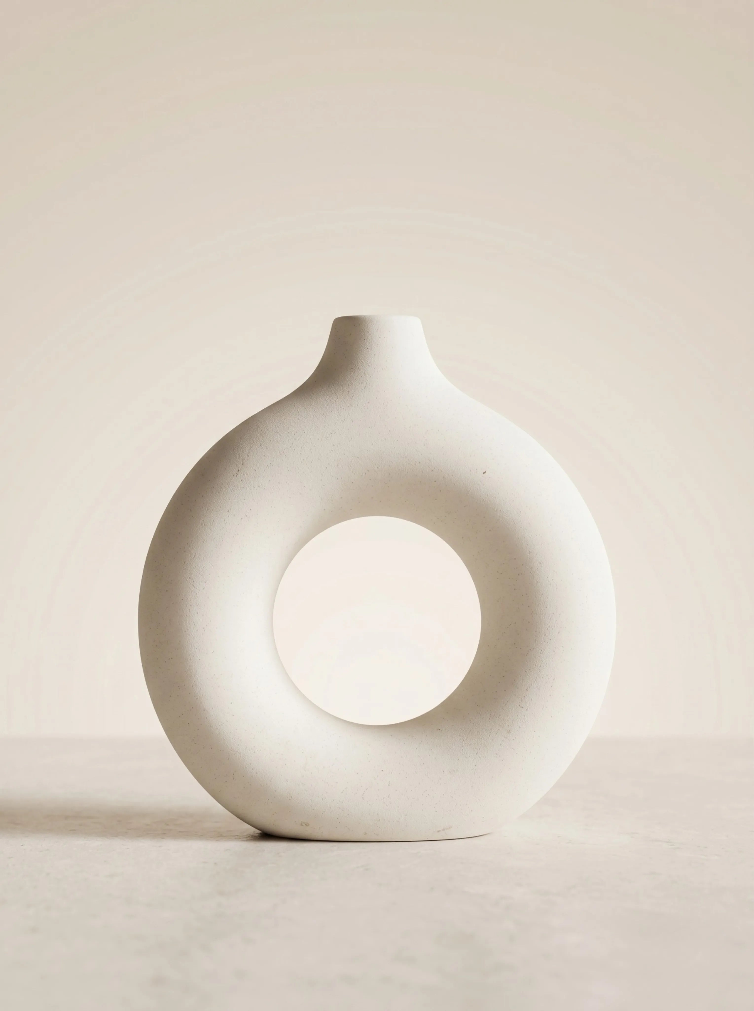 Vase céramique minimaliste - 3 tailles petit moyen grand